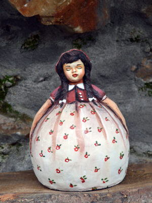 Handmade ceramic girl