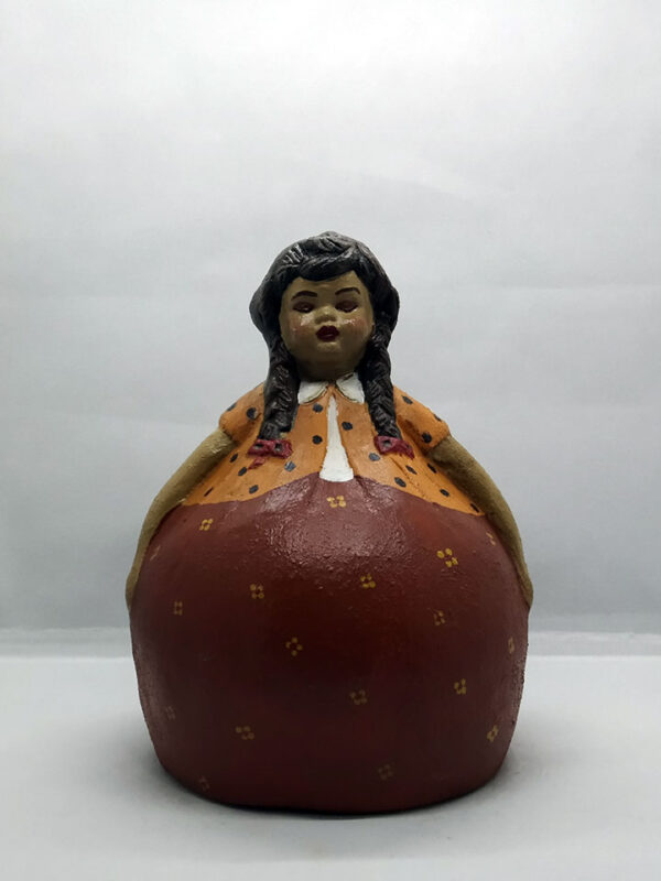 Handmade ceramic girl