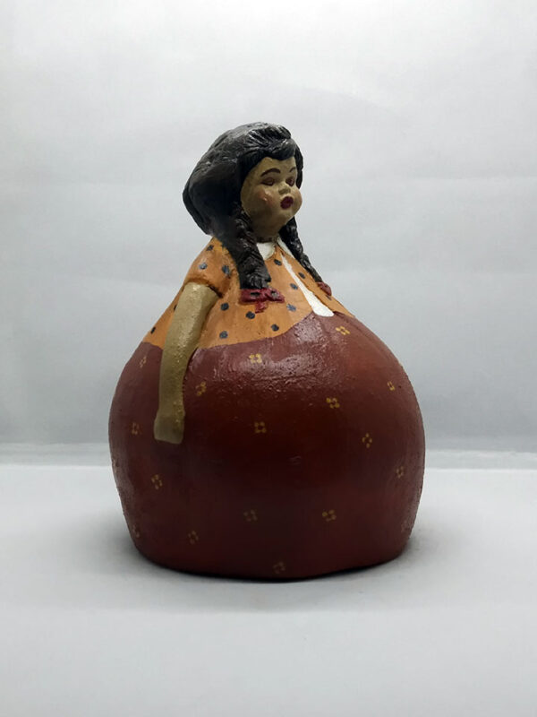 Handmade ceramic girl