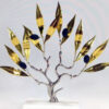 Handmade brass olive tree