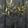 Handmade 3D olive tree with brass