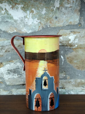 Χειροποίητο οινόμετρο-κατρούτσος Σαντορίνη