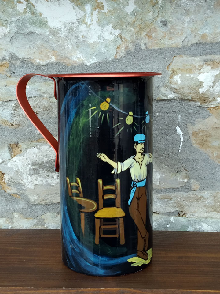 Χειροποίητο οινόμετρο-κατρούτσος συρτάκι Χειροποίητο οινόμετρο-κατρούτσος συρτάκι Λίτρου