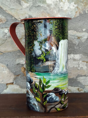 Χειροποίητο οινόμετρο-κατρούτσος ρέμα Ορλιά λίτρου