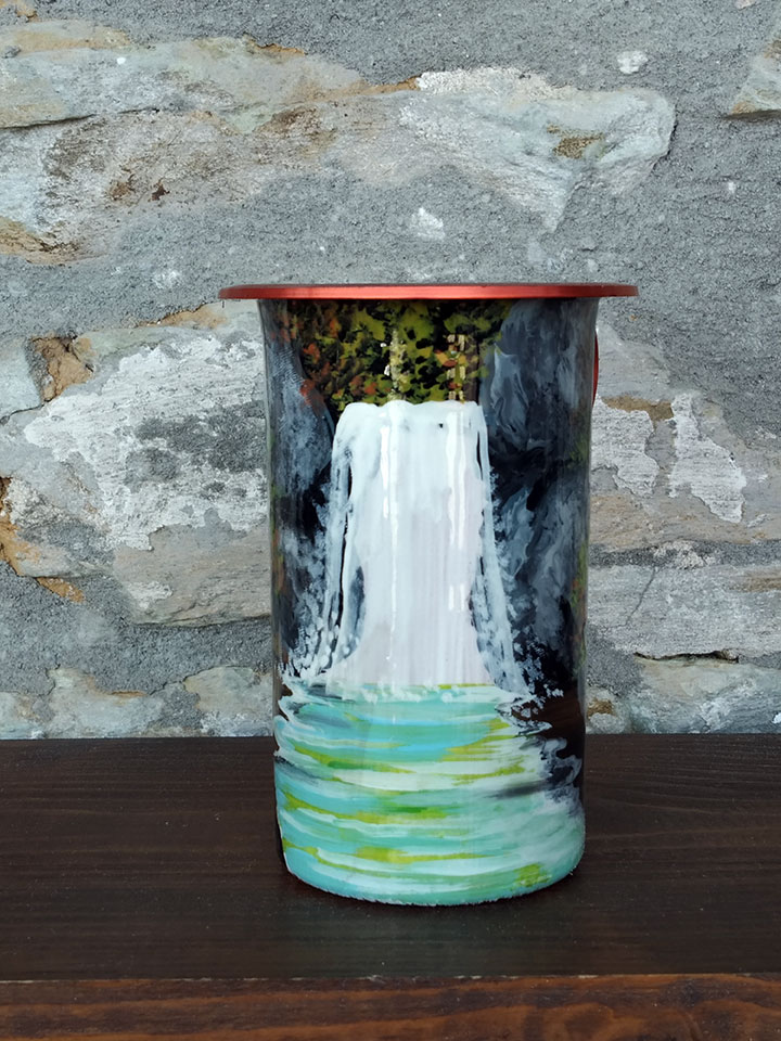 Χειροποίητο οινόμετρο-κατρούτσος ρέμα Ορλιά Μισόλιτρο Χειροποίητο οινόμετρο-κατρούτσος ρέμα Ορλιά Μισόλιτρο