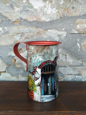 Χειροποίητο οινόμετρο-κατρούτσος παλιά πόρτα 250ml