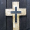 Handmade wooden wall decorative cross