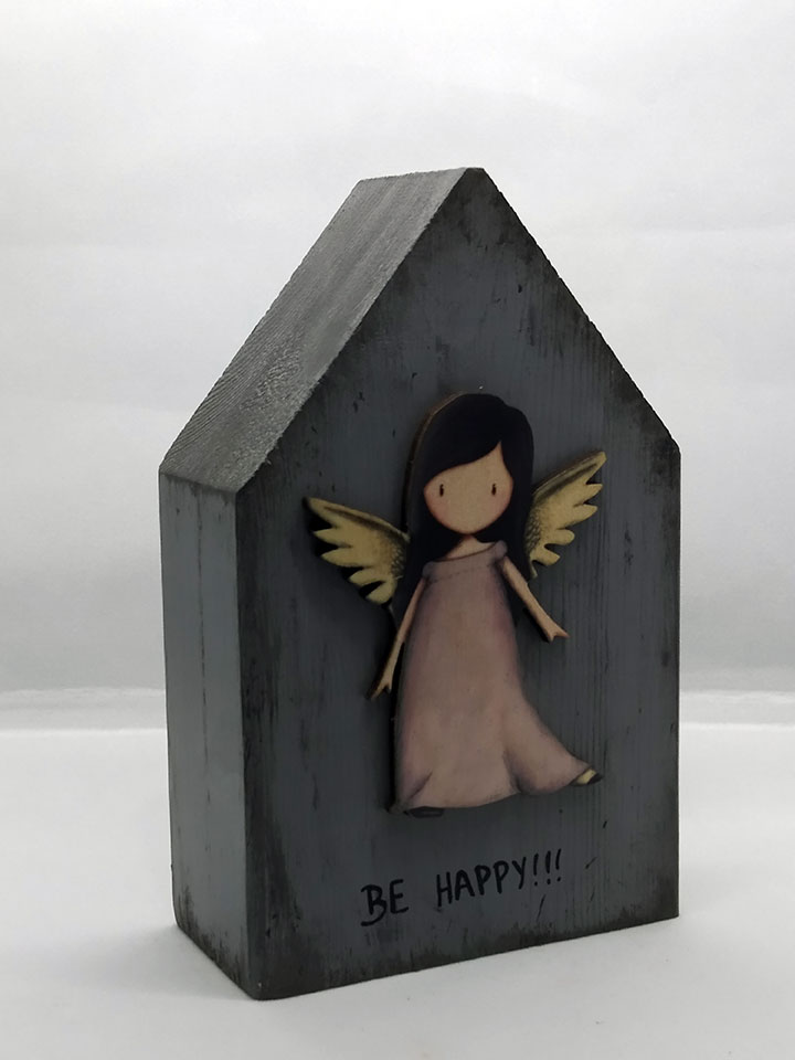 Χειροποίητο παιδικό διακοσμητικό σπιτάκι από μασίφ ξύλο ελάτης και ξύλινο στοιχείο σαντόρο. Χειροποίητο παιδικό διακοσμητικό σπιτάκι από μασίφ ξύλο ελάτης και ξύλινο στοιχείο σαντόρο.