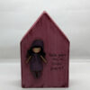 Handmade children's wooden decorative house