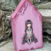 Handmade children's wooden decorative house