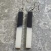 Wood and Resin earrings