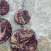 Wood  Resin earrings