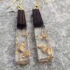 Wood Resin Earrings