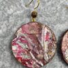 Wood and Resin earrings