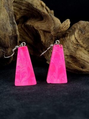 Wood Resin Earrings