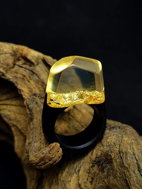 Wood resin ring