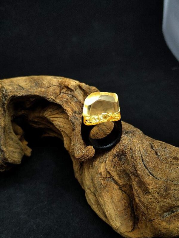 Wood resin ring