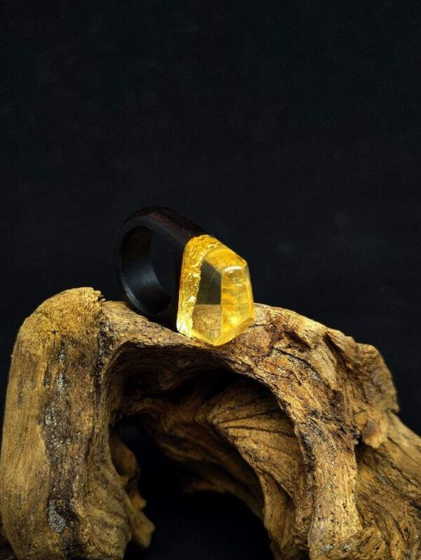 Wood resin ring