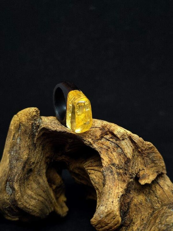 Wood resin ring