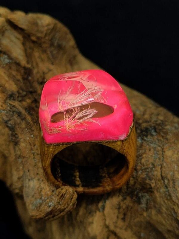 Wood resin ring