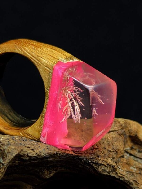 Wood resin ring