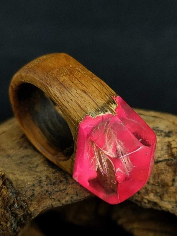 Wood resin ring