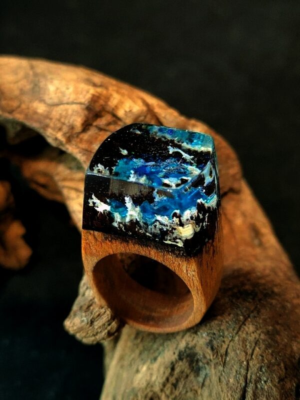 Wood resin ring