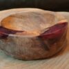 Wood resin bowl