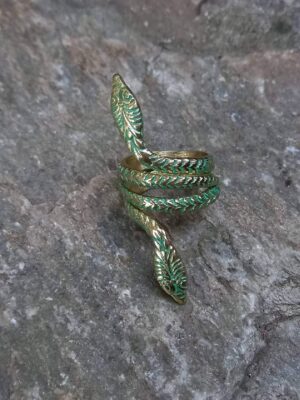 Σκουλαρίκια από ορείχαλκο